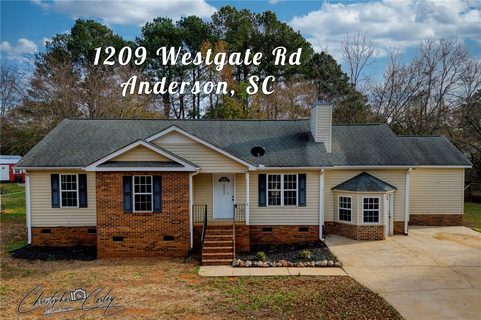 1209 Westgate Road sold home in Westgate, Anderson, SC