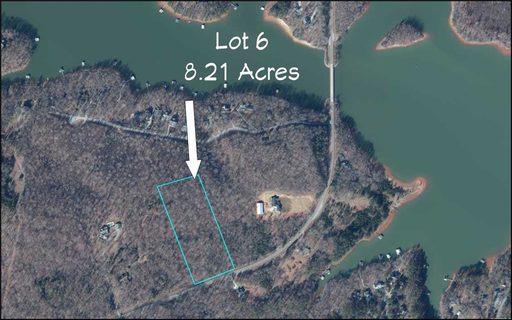 Lot 6 Martin Creek Road sold land listing in Heritage Oaks, Seneca, SC