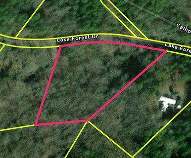 77 Lake Forest Drive active lot in Calhoun Forest, Abbeville, SC