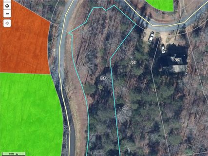 211 Cliffside Trail sold lot in Keowee Mountain, Pickens, SC