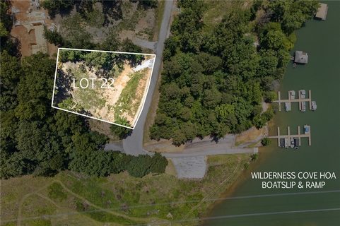 Lot 22 N Towson Trail pending home in Wilderness Cove, West Union, SC