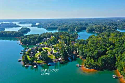 Lot 3 Barefoot Cove Drive active lot in Barefoot Cove, West Union, SC
