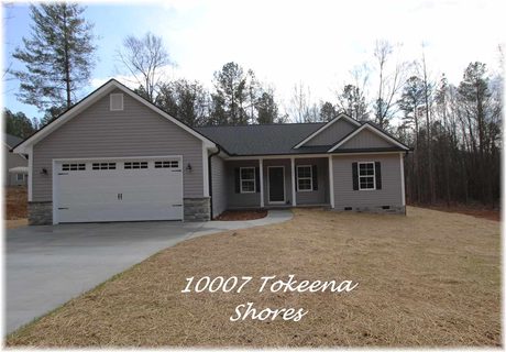 10007 Tokeena Path Drive Tokeena Shores lot 25 sold home in Tokeena Shores, Seneca, SC