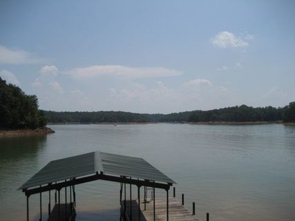 141 Inlet Pointe Drive Covered Slip Dock in plac sold home in Inlet Pointe Cove, Anderson, SC